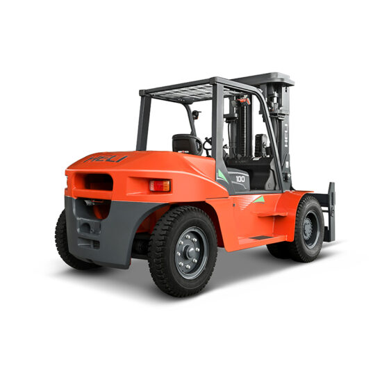 HELI CPQYD100 Treibgasstapler LPG 10 t – Heckansicht