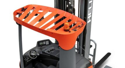 Schubmaststapler HELI CQD16 – Elektro-Reach-Truck für Kühlhaus