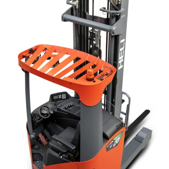Schubmaststapler HELI CQD16 – Elektro-Reach-Truck für Kühlhaus