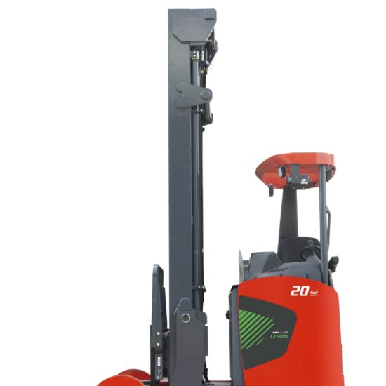 Schubmaststapler HELI CQD20 – Elektro-Reach-Truck 2,0 t für Kühlhaus