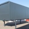 BDF-Wechselkoffer 7,45 m gebraucht – Außenansicht (grau)