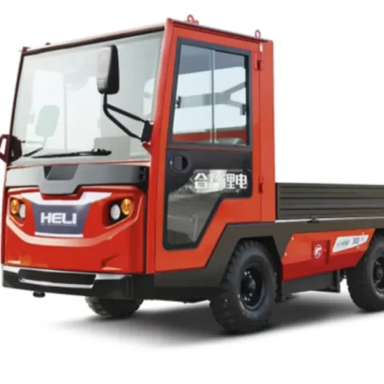 HELI BD30 Elektro-Plattformwagen 3000 kg mit geschlossener Kabine und Heizung – Bokoder